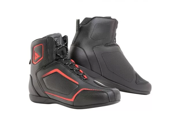 DAINESE Мотоботы RAPTORS AIR, Размер: 44, Цвет: Black/Black/Fluo-Red