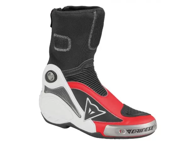 DAINESE Мотоботы AXIAL PRO IN, Размер: 44, Цвет: white/ducati-red