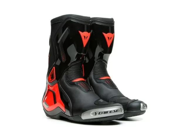 DAINESE Мотоботы TORQUE 3 OUT, Размер: 44, Цвет: Black/Fluo-Red