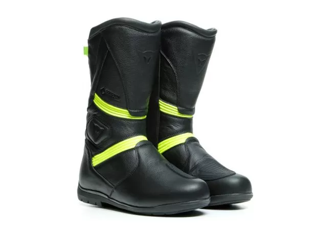 DAINESE Мотоботы FULCRUM GT GORE-TEX, Размер: 44, Цвет: Black/Fluo-yellоw