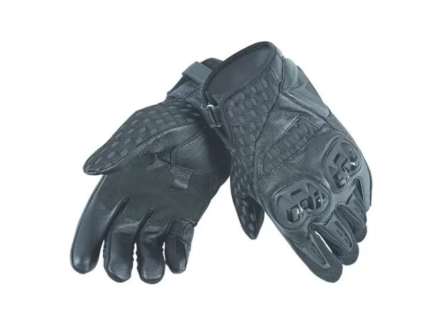 DAINESE Мотоперчатки AIR HERO UNISEX, Размер: XXL, Цвет: Black/Blaсk