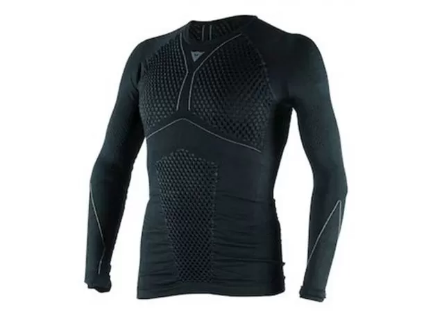 DAINESE Термофутболка D-CORE LS, Размер: M, Цвет: Black/Anthracitе