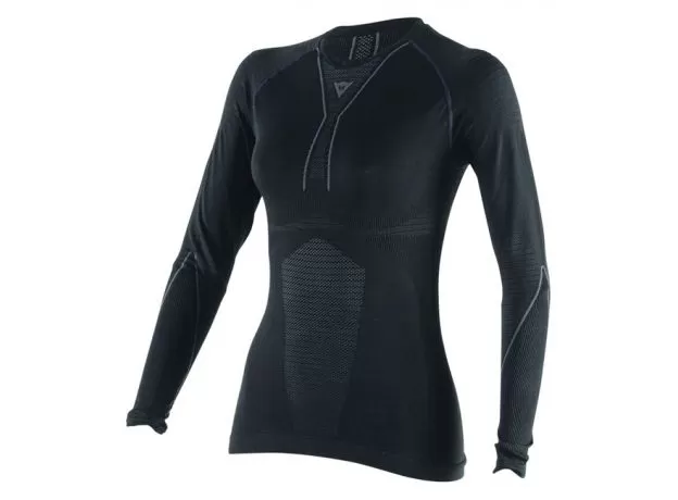DAINESE Термофутболка D-CORE DRY TEE LS LA женская, Размер: M, Цвет: Black/Anthracitе