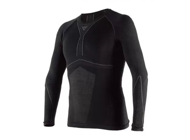 DAINESE Термофутболка D-CORE DRY LS, Размер: M, Цвет: Black/Anthracitе