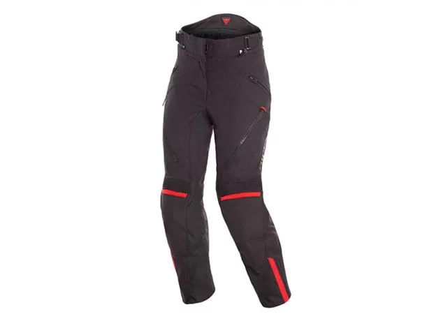 DAINESE Мотоштаны TEMPEST 2 D-DRY женские, Размер: 44, Цвет: Black/Black/Tour-Red