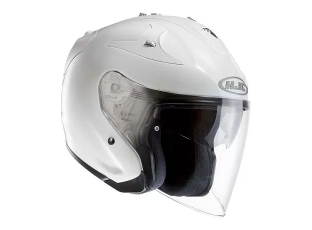 HJC Шлем FG-JET, Размер: XS, Цвет: METAL PEARL WHITE
