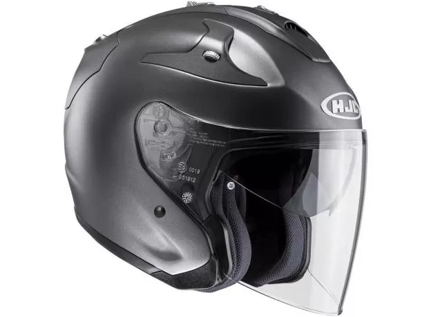 HJC Шлем FG-JET, Размер: S, Цвет: SEMI FLAT TITANIUM