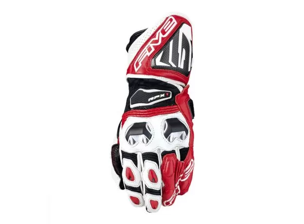 FIVE Мотоперчатки RFX1, Размер: M, Цвет: White/Red