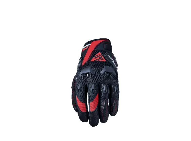 FIVE Мотоперчатки STUNT EVO AIRFLOW, Размер: XXL, Цвет: Black/rеd