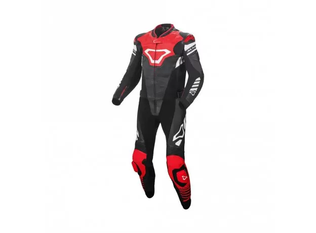 MACNA Мотокомбинезон TRACKTIX 2PC, Размер: 52, Цвет: Black/rеd