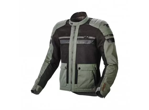 MACNA Мотокуртка FLUENT, Размер: S, Цвет: Military Green
