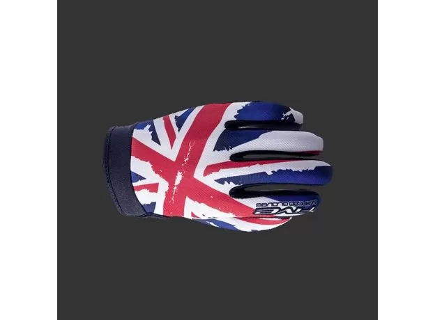 FIVE Мотоперчатки PLANET PATRIOT, Размер: XS, Цвет: ENGLAND