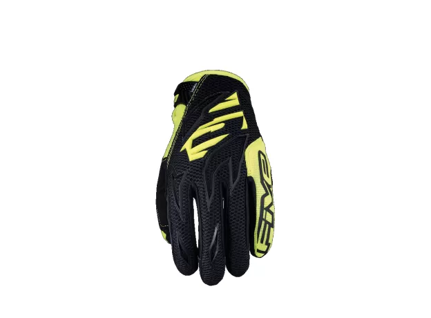 FIVE Мотоперчатки MXF3, Размер: M, Цвет: Black/Fluo Yellow