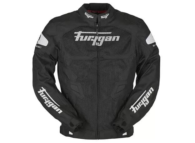 FURYGAN Мотокуртка ATOM VENTED, Размер: 3XL, Цвет: Black/rеd