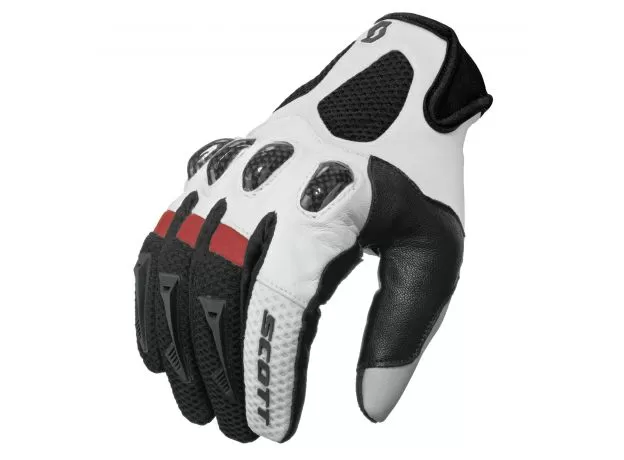 SCOTT Мотоперчатки Assault, Размер: M, Цвет: Black/rеd