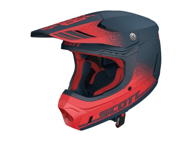 SCOTT Шлем 350 EVO, Размер: XXL, Цвет: deep blue/red