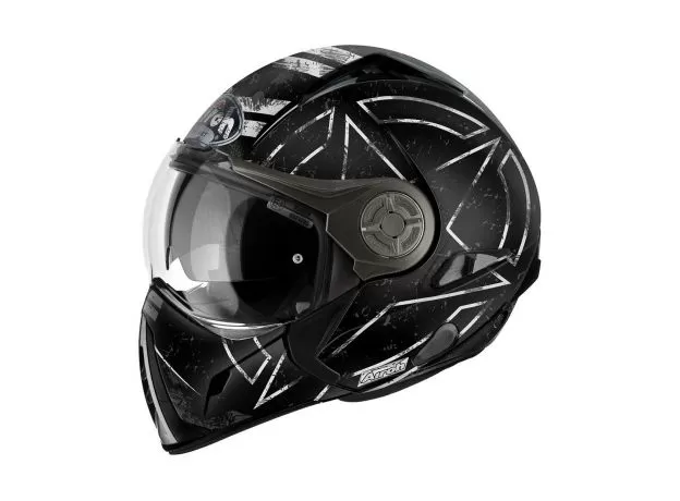 AIROH Шлем J-106, Размер: XS, Цвет: COMMAND BLACK MATT