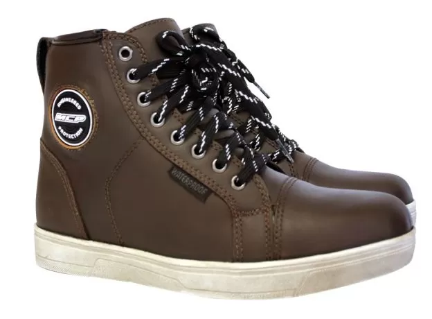 MCP Мотокеды Boston Microfiber, Размер: 45, Цвет: коричневый