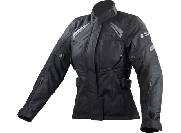 LS2 Мотокуртка PHASE женская, Размер: S, Цвет: черный
