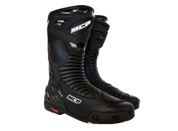 MCP Мотоботы Orlando 2 Perforated, Размер: 40, Цвет: черный