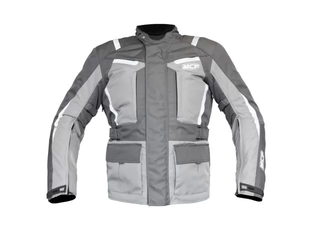 MCP Мотокуртка Skyway, Размер: S, Цвет: темно серый-светло серый