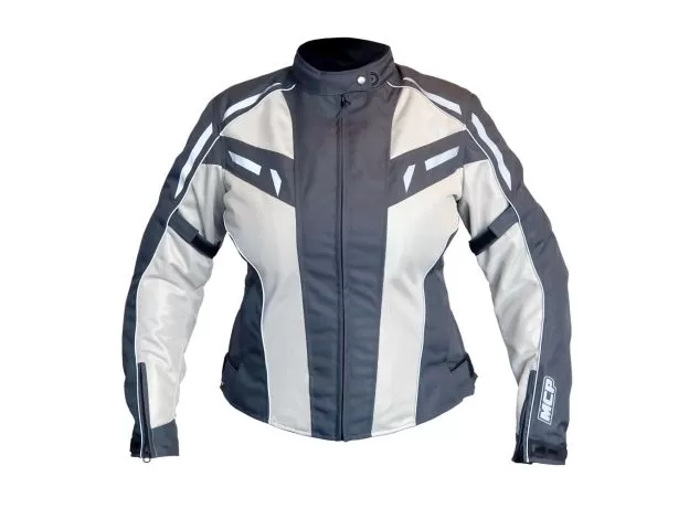 MCP Мотокуртка Breeze женская, Размер: S, Цвет: серый-светло серый