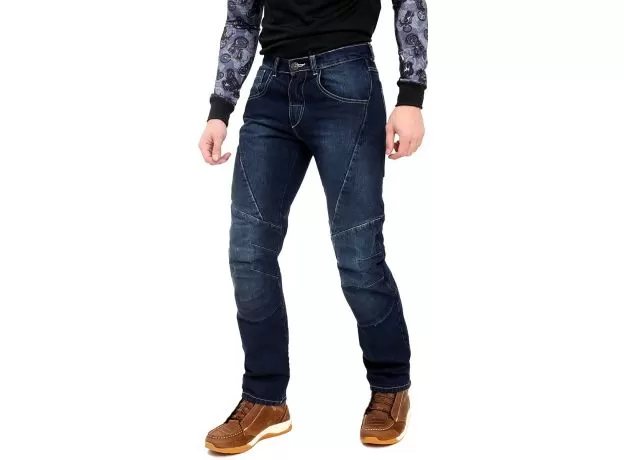 STARKS Мотоджинсы WILD ONE, Размер: 28/34, Цвет: Синий Браш от магазина rszone STARKS Мотоджинсы WILD ONE, Размер: 28/34, Цвет: Синий Браш