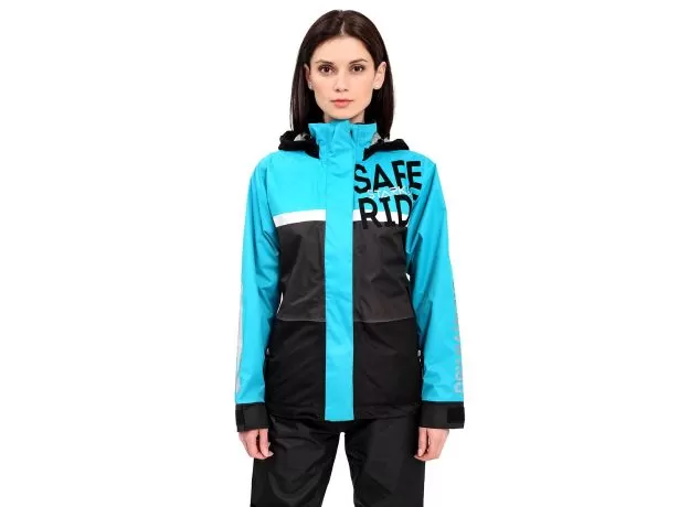 STARKS Куртка-дождевик DR219 женская, Размер: L, Цвет: Берюза