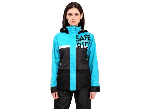 STARKS Куртка-дождевик DR219 женская, Размер: M, Цвет: Берюза