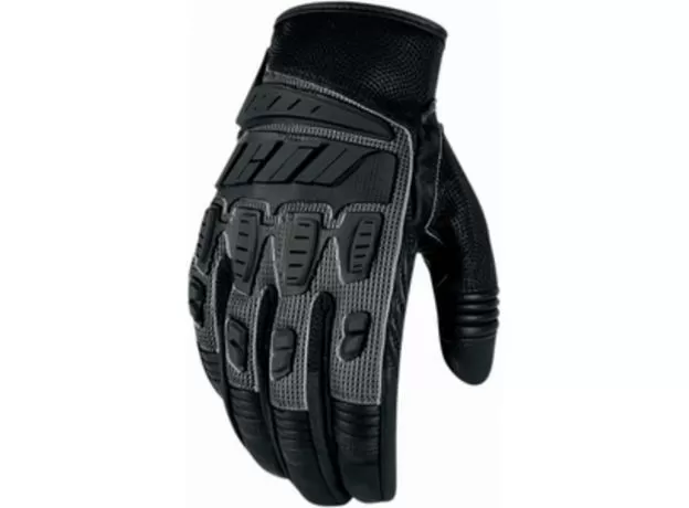 ICON Мотоперчатки HOOLIGAN, Размер: S, Цвет: Чeрный