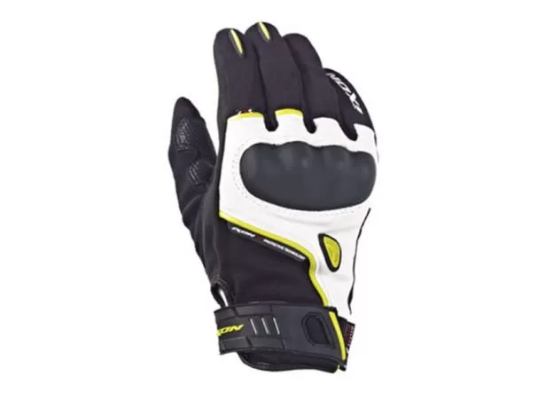 IXON Мотоперчатки Grip, Размер: S, Цвет: BLACK/YELLOW