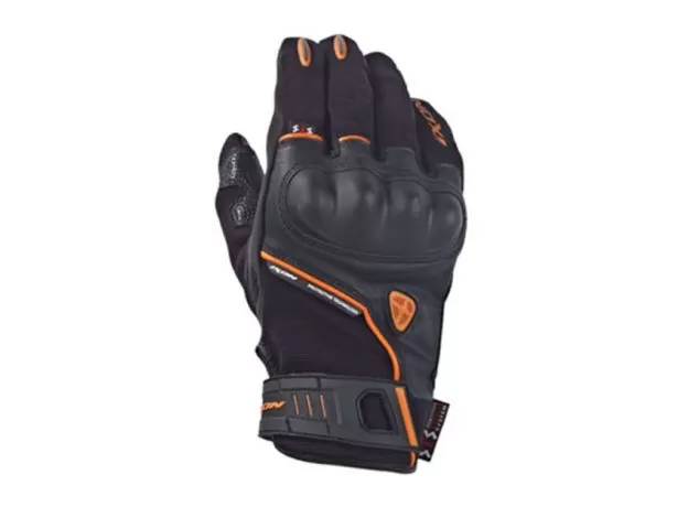 IXON Мотоперчатки Grip, Размер: S, Цвет: Black/Orange