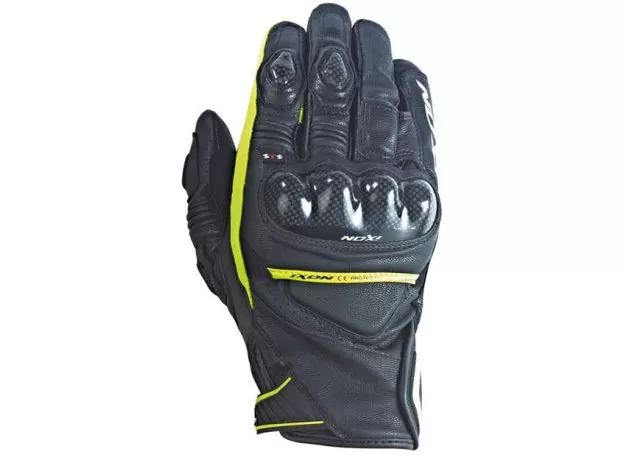 IXON Мотоперчатки RS Pistol HP MS, Размер: S, Цвет: BLACK/YELLOW