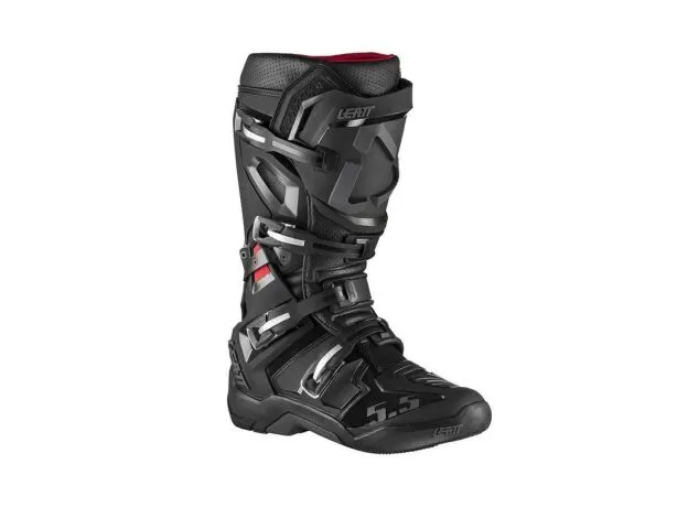 LEATT Мотоботы 5.5 Flexlock, Размер: 40.5, Цвет: Black