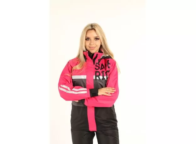 STARKS Куртка-дождевик DR219 женская, Размер: S, Цвет: розовый