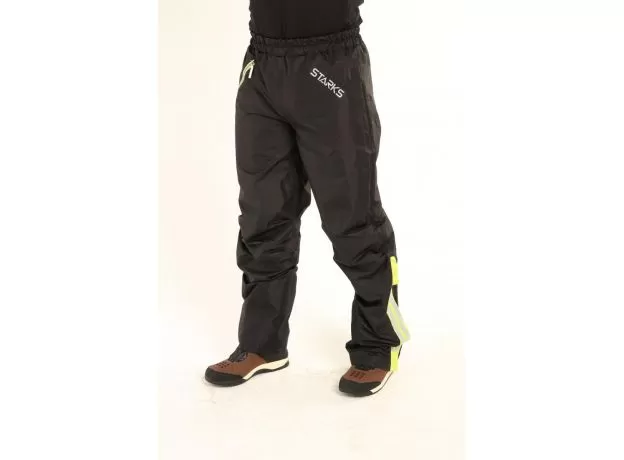 STARKS Штаны-дождевик Dry Rain, Размер: M, Цвет: Серо-Салатовый