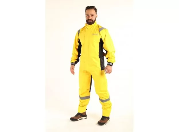 STARKS Комбинезон-дождевик Light Rain, Размер: S, Цвет: Желто/черный