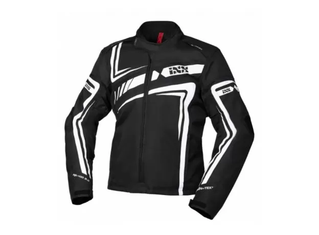 IXS Мотокуртка RS-400 2, Размер: 4XL, Цвет: black\white