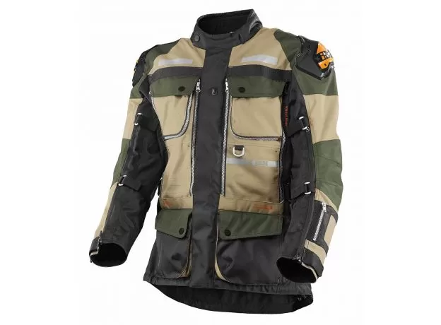 IXS Мотокуртка MONTEVIDEO RS-1000, Размер: L, Цвет: BEIGE-OLIVE-BLACK