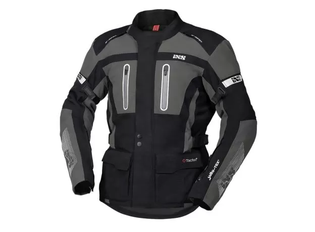 IXS Мотокуртка PACORA, Размер: M укороченные, Цвет: black/grey