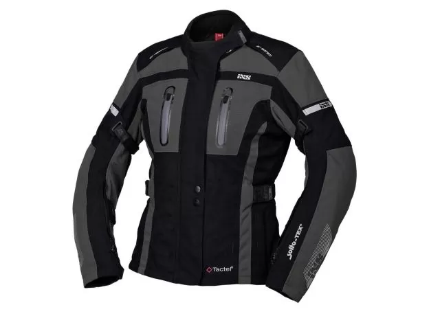 IXS Мотокуртка PACORA-ST женская, Размер: M, Цвет: black/grey