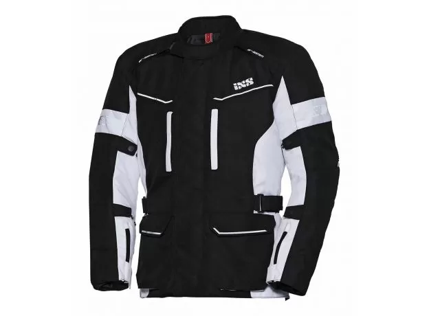 IXS Мотокуртка EVANS, Размер: L, Цвет: black\white