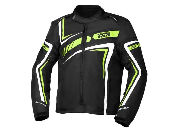 IXS Мотокуртка RS-400 2, Размер: M, Цвет: black/green