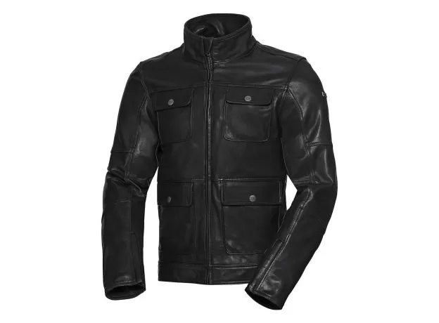 IXS Мотокуртка кожаная CLASSIC LD NICK, Размер: 52, Цвет: Black