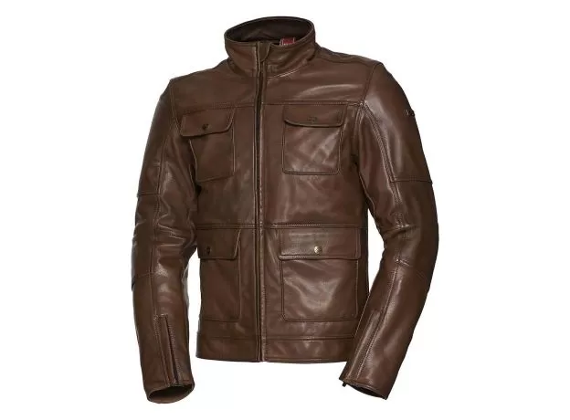 IXS Мотокуртка кожаная CLASSIC LD NICK, Размер: 52, Цвет: Brown