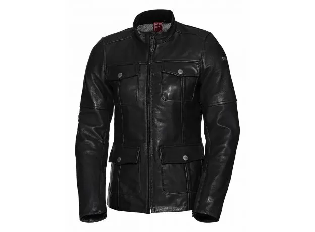 IXS Мотокуртка кожаная JOSY женская, Размер: 38, Цвет: Black