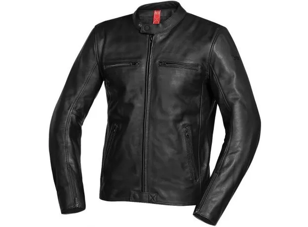 IXS Мотокуртка кожаная CLASSIC LD SONDRIO 2.0, Размер: 52, Цвет: Black