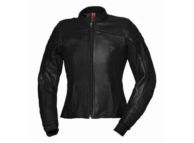 IXS Мотокуртка кожаная ANNA женская, Размер: 38, Цвет: Black