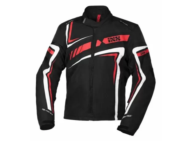 IXS Мотокуртка RS-400 2, Размер: S, Цвет: Black/Red/White