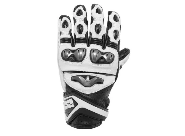 IXS Мотоперчатки RS-400 SHORT, Размер: S, Цвет: black\white